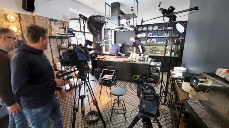 Wedrowki Klunarne Wieprzowina Plan filmowy 18